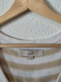 Loft Striped Cotton Tank (S)