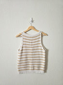 Loft Striped Cotton Tank (S)