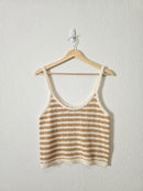 Madewell Striped Knit Tank (L)