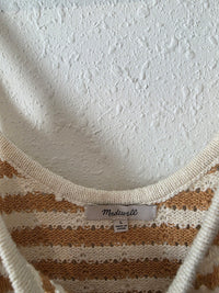 Madewell Striped Knit Tank (L)