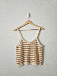 Madewell Striped Knit Tank (L)