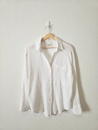 Abercrombie Cotton Gauze Button Up (S)