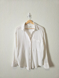 Abercrombie Cotton Gauze Button Up (S)