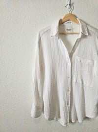 Abercrombie Cotton Gauze Button Up (S)