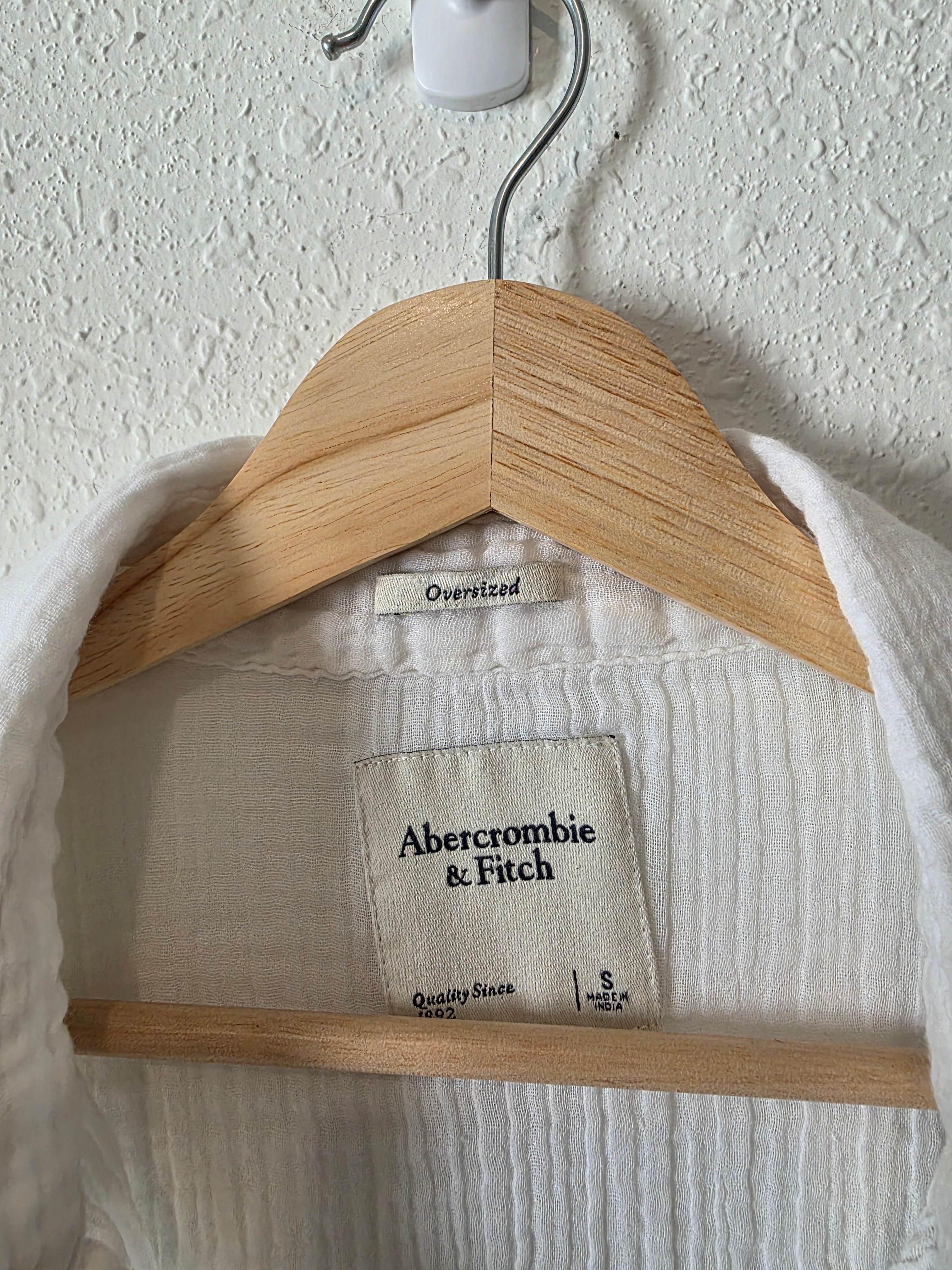 Abercrombie Cotton Gauze Button Up (S)