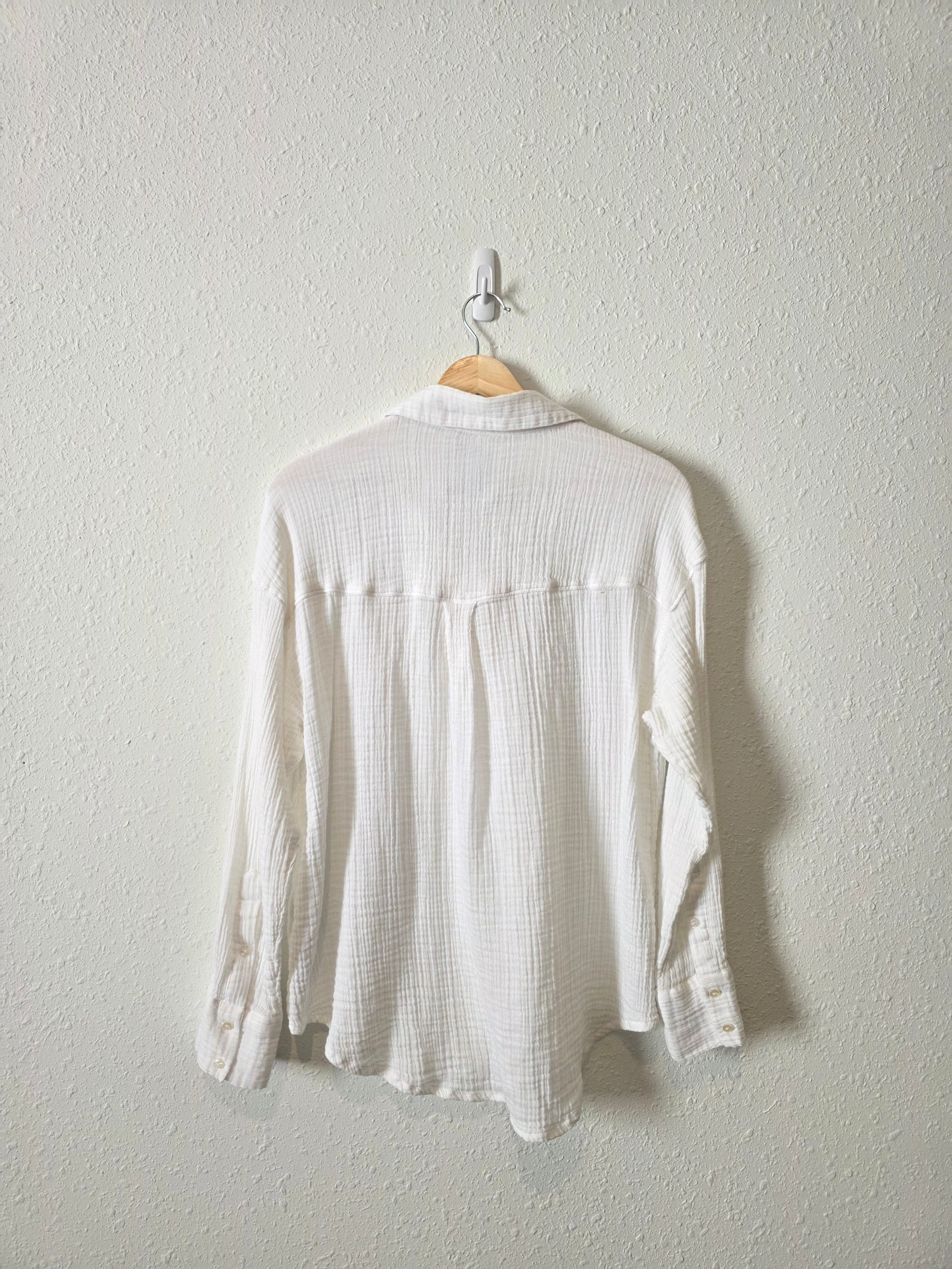 Abercrombie Cotton Gauze Button Up (S)