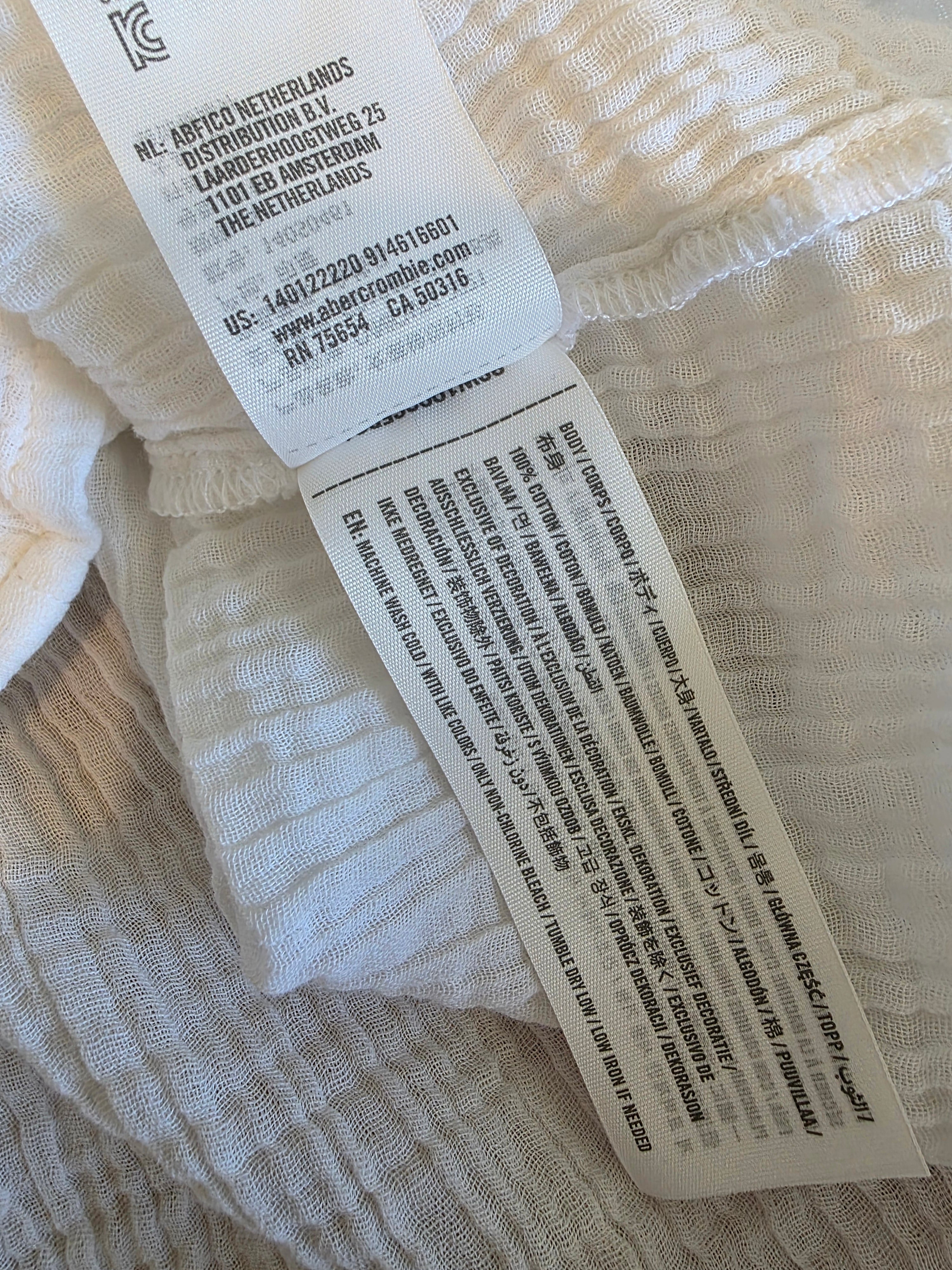 Abercrombie Cotton Gauze Button Up (S)