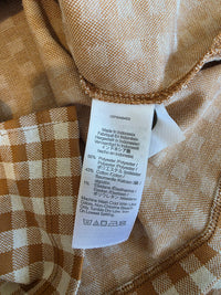 Madewell Gingham Square Neck Top (XXS)