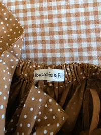 Abercrombie Polka Dot Midi Dress (XS)