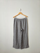 Reformation Gingham Wide Leg Linen Pants (M)