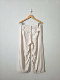 Anthropologie Linen Blend Wide Leg Pants (6)