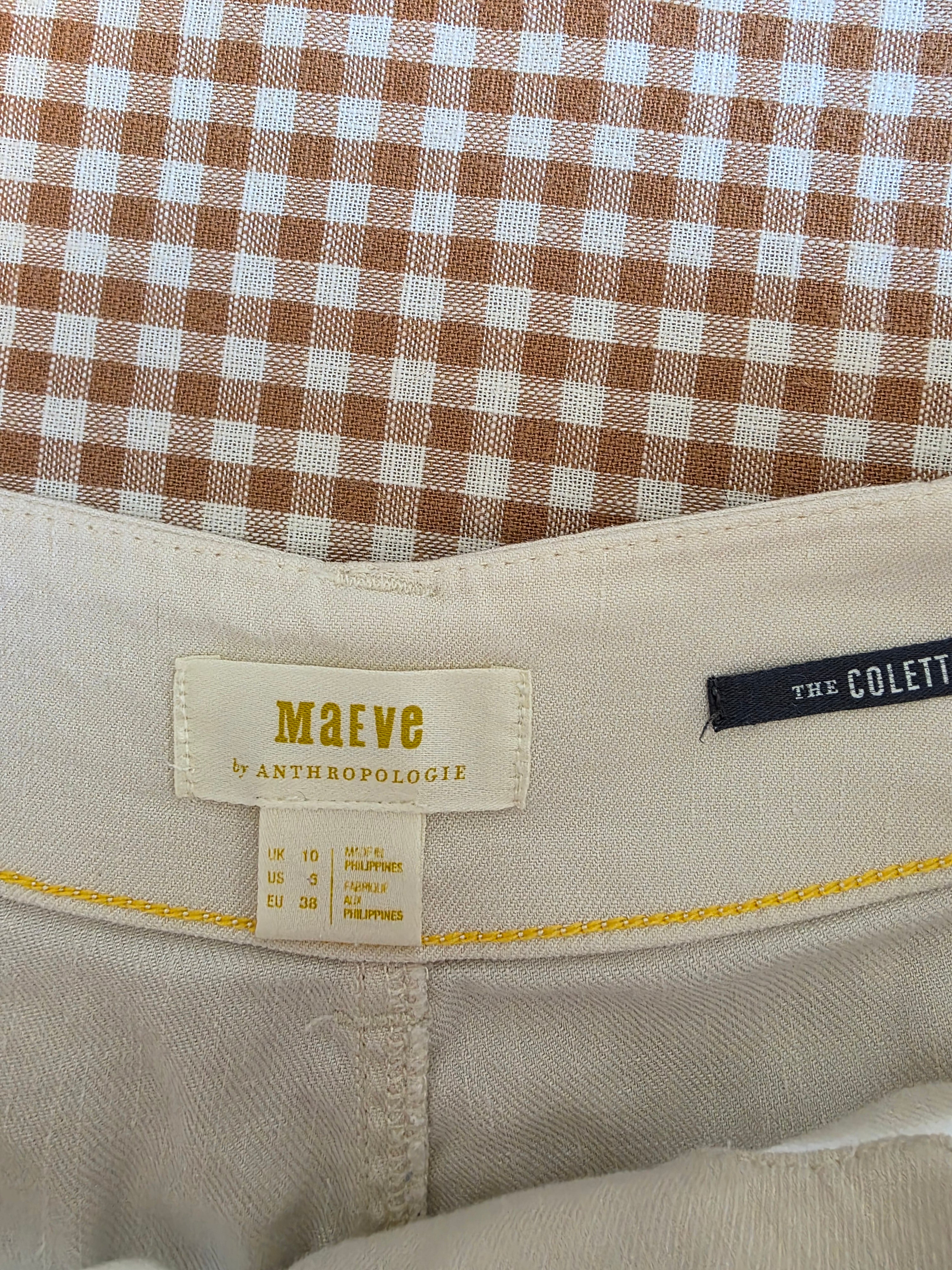 Anthropologie Linen Blend Wide Leg Pants (6)