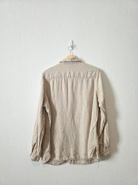 Linen Button Up Shirt (2X)