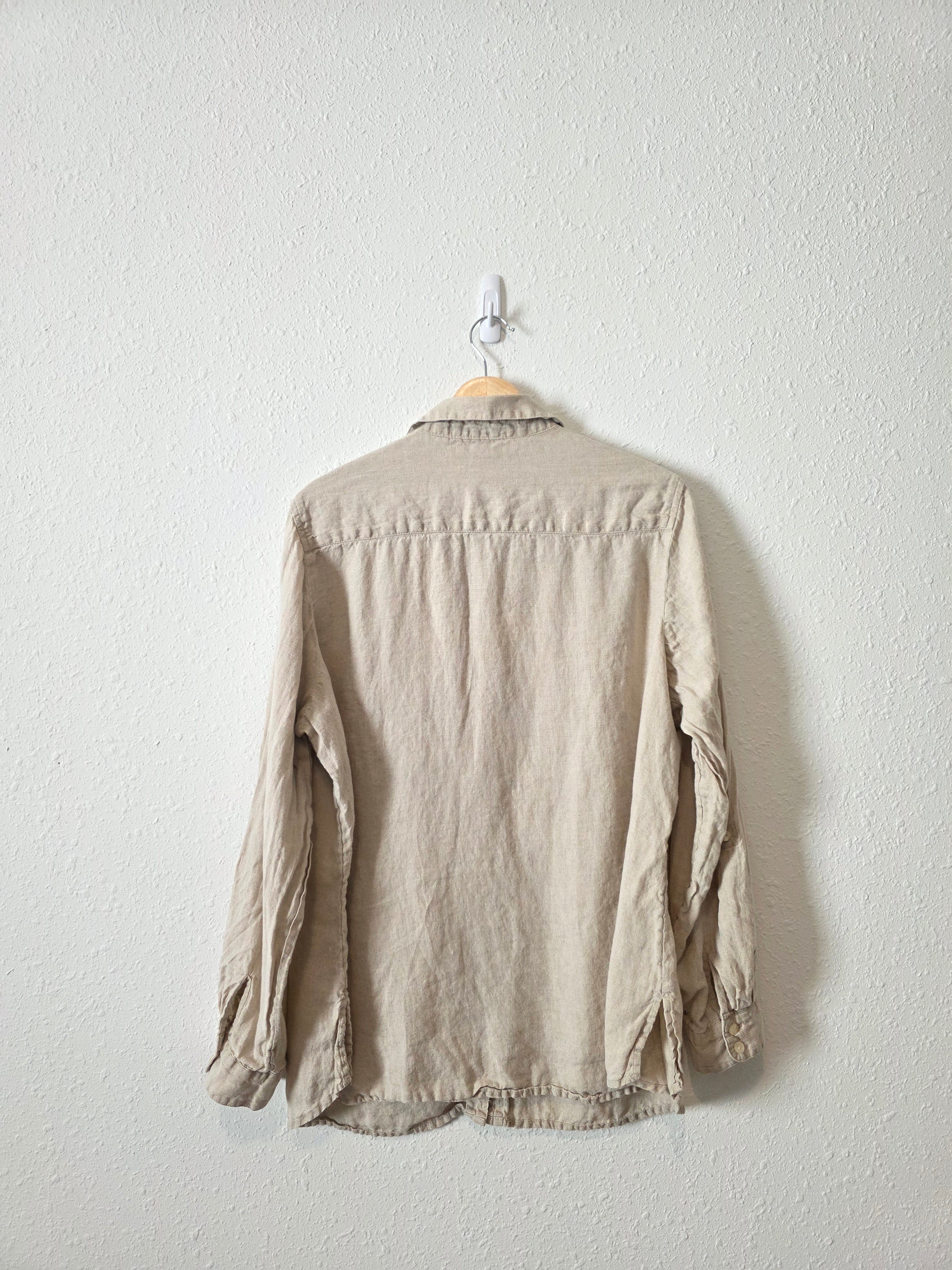 Linen Button Up Shirt (2X)