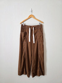 Maeve Brown Wide Leg Pants (M)
