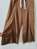 Maeve Brown Wide Leg Pants (M)