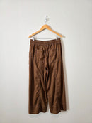 Maeve Brown Wide Leg Pants (M)