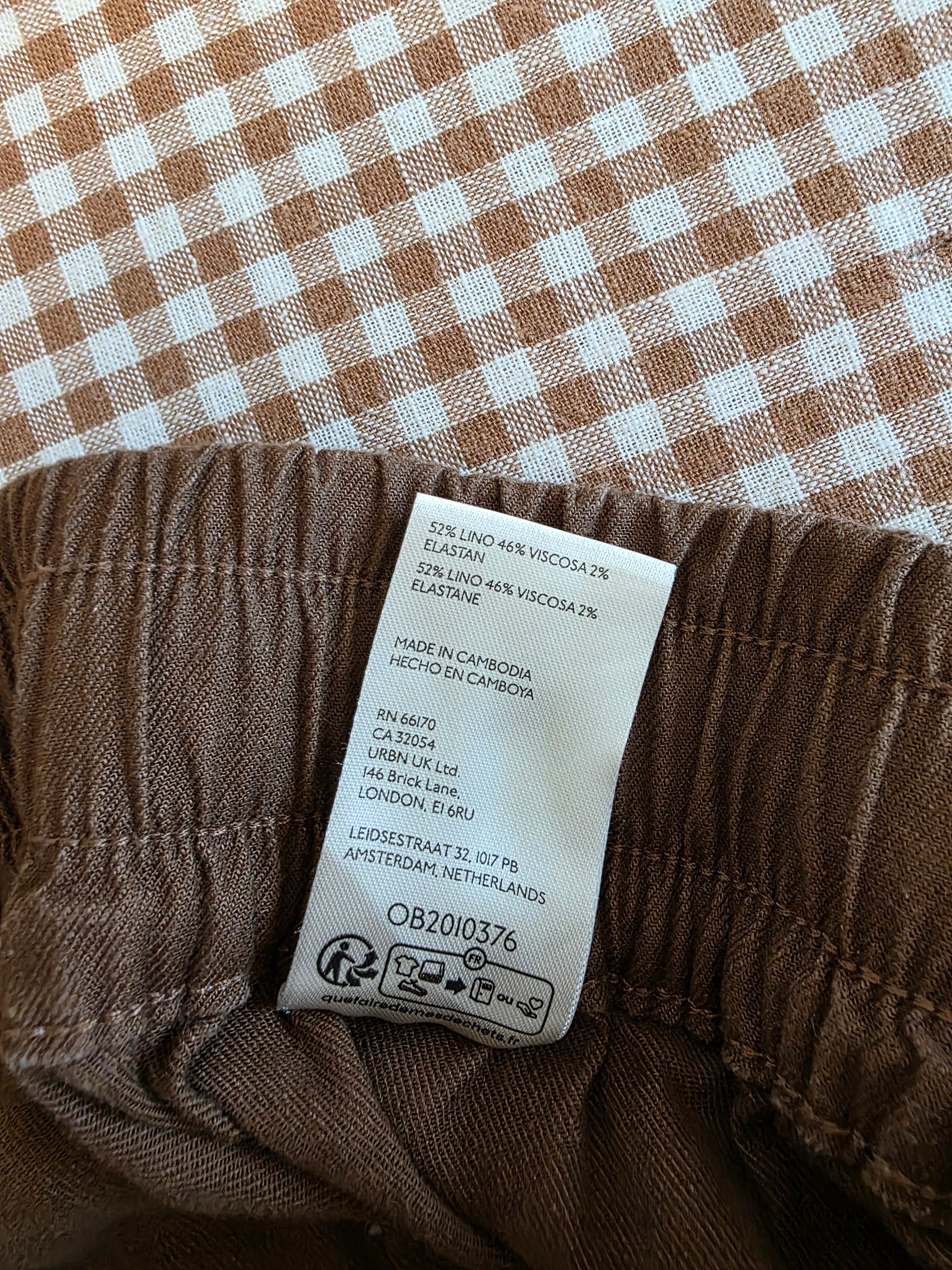 Maeve Brown Wide Leg Pants (M)