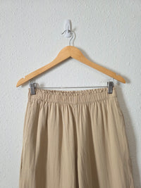 NEW Gauze Wide Leg Pants (S)