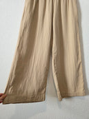 NEW Gauze Wide Leg Pants (S)