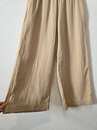 NEW Gauze Wide Leg Pants (S)