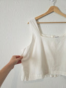 Gap Linen Blend Boxy Tank (XL)
