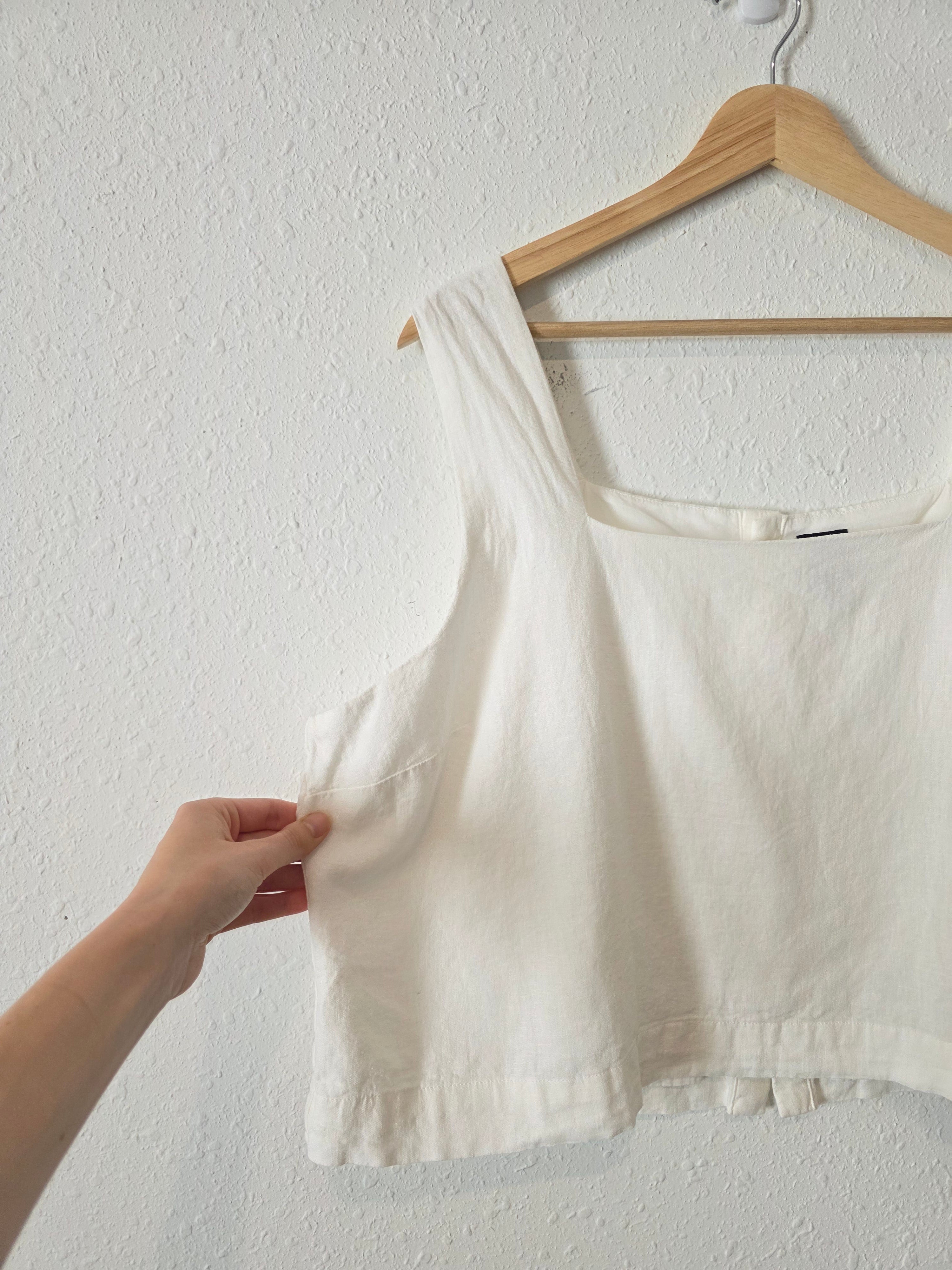 Gap Linen Blend Boxy Tank (XL)
