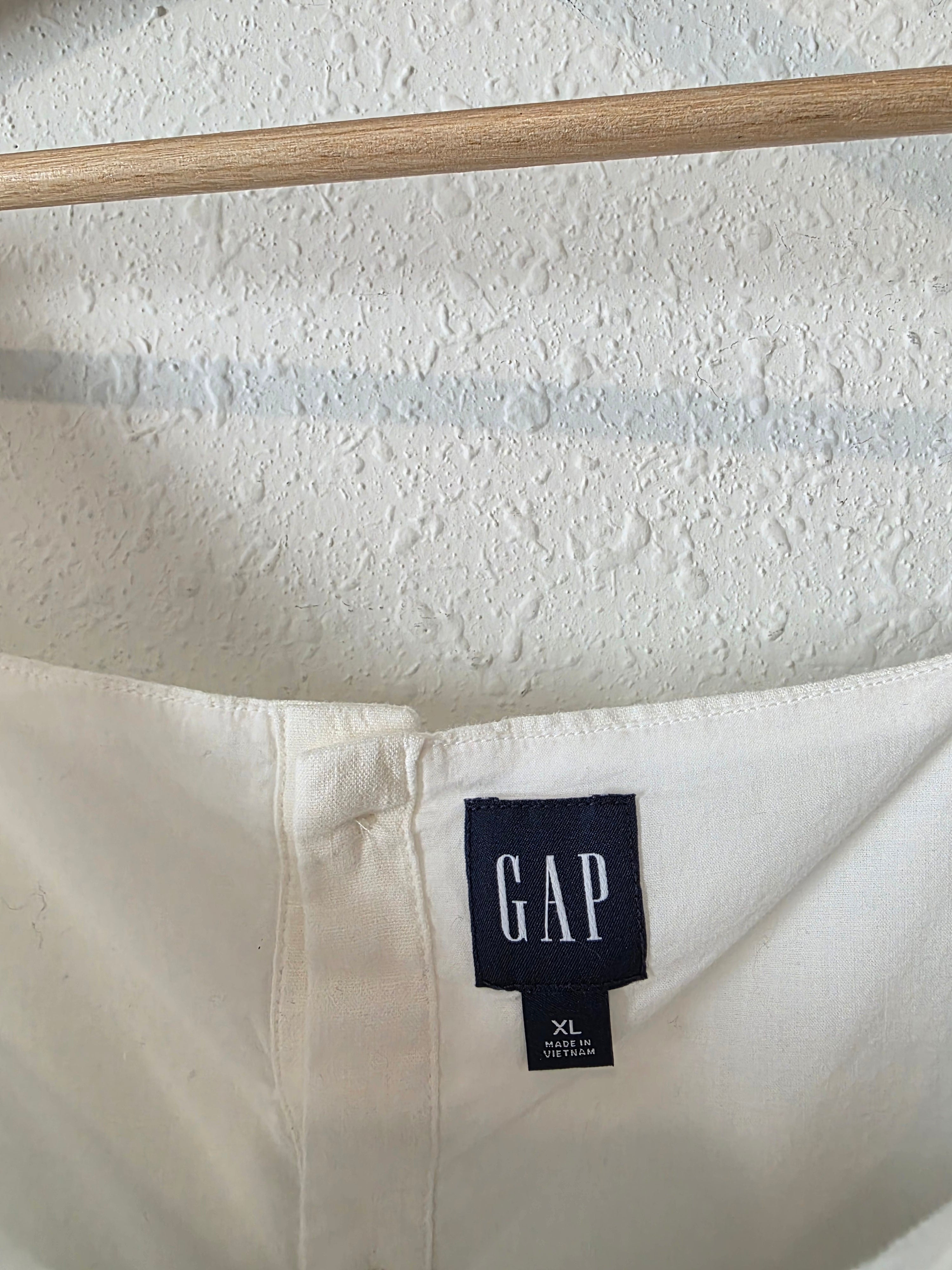 Gap Linen Blend Boxy Tank (XL)
