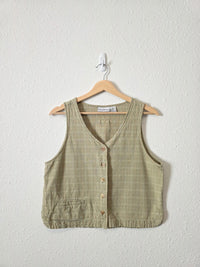 Vintage Linen Cotton Tank (S)
