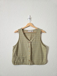 Vintage Linen Cotton Tank (S)