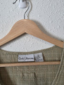 Vintage Linen Cotton Tank (S)