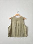 Vintage Linen Cotton Tank (S)
