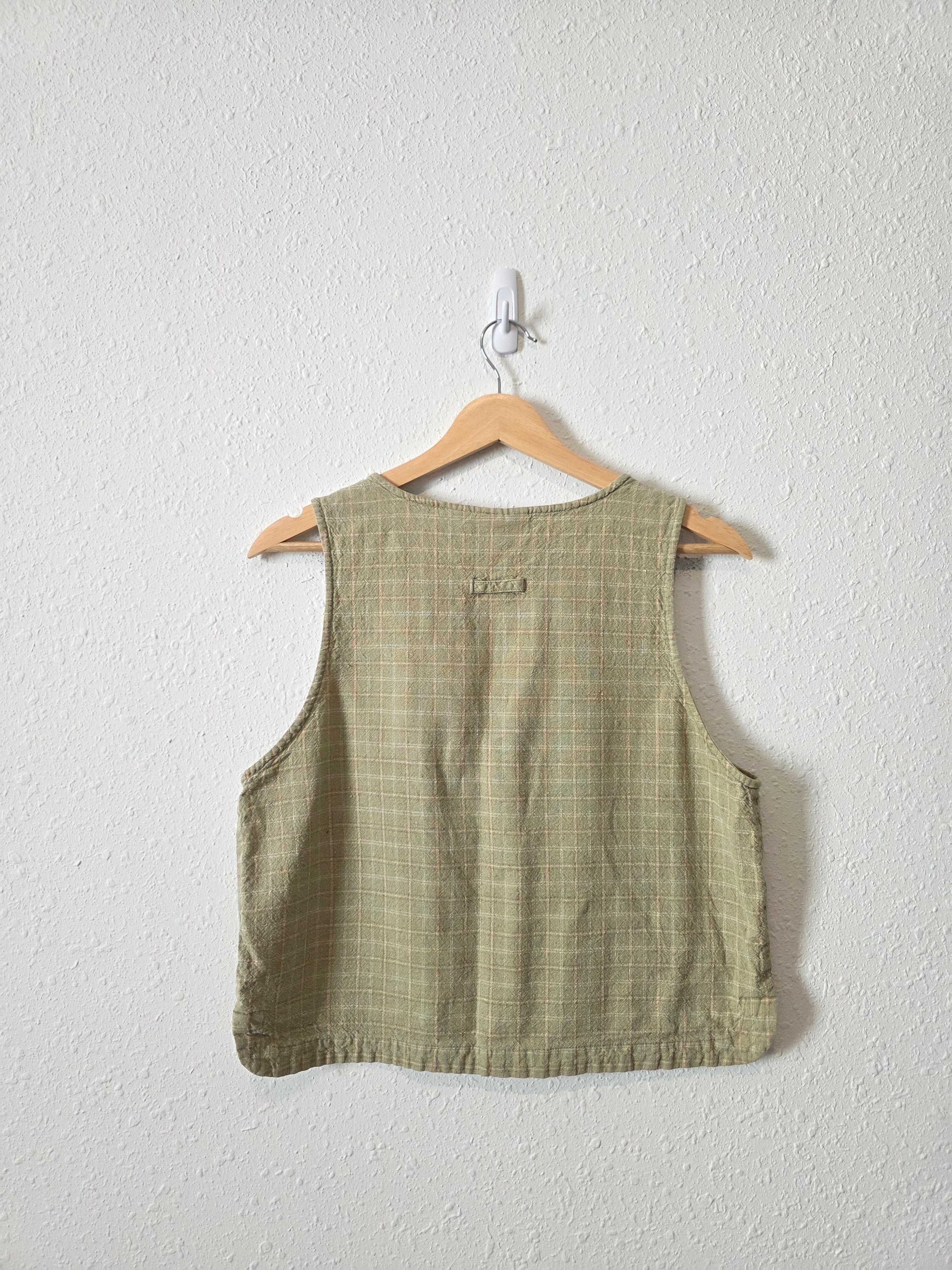 Vintage Linen Cotton Tank (S)
