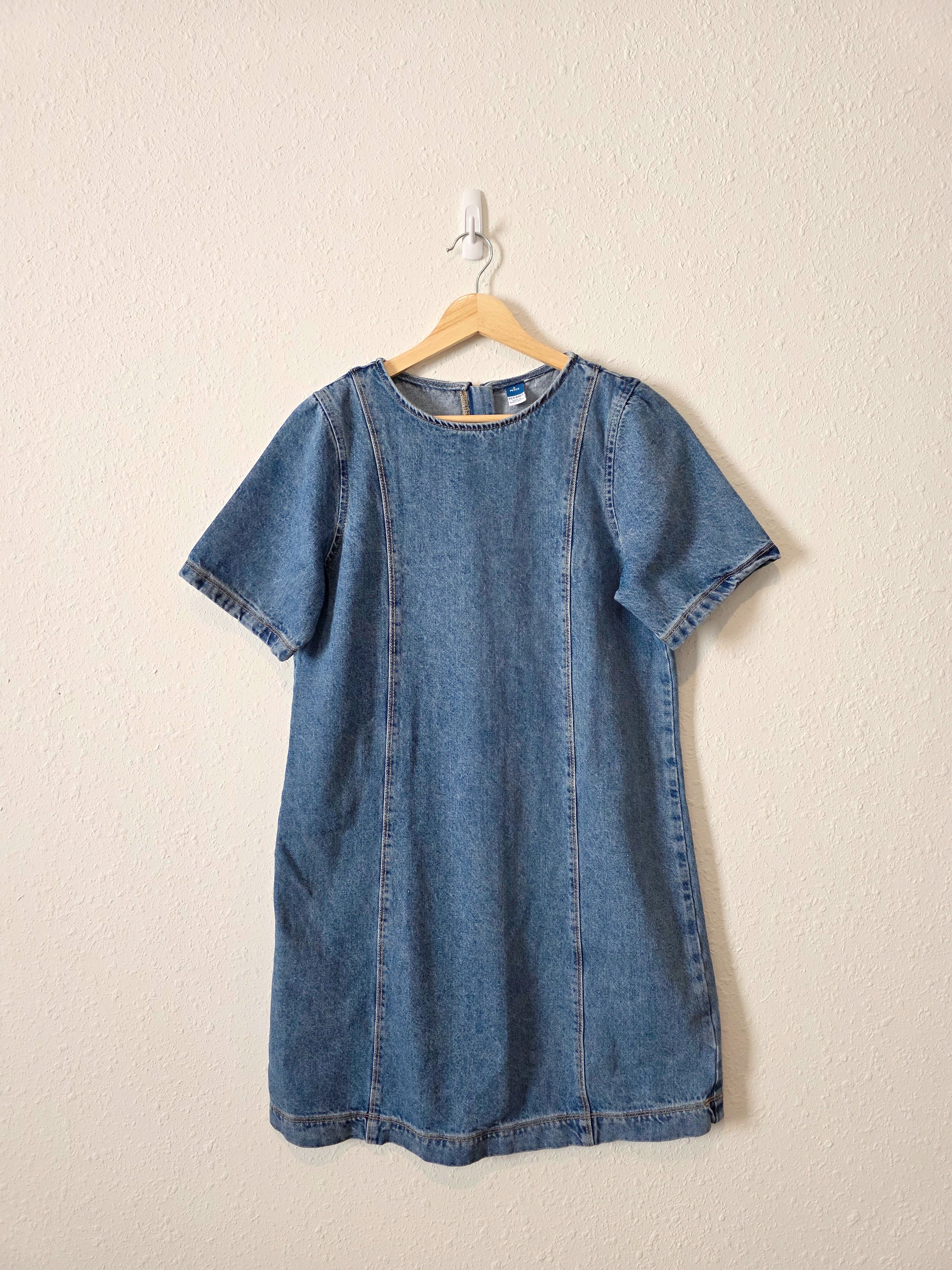Cotton Denim Mini Dress (SP)