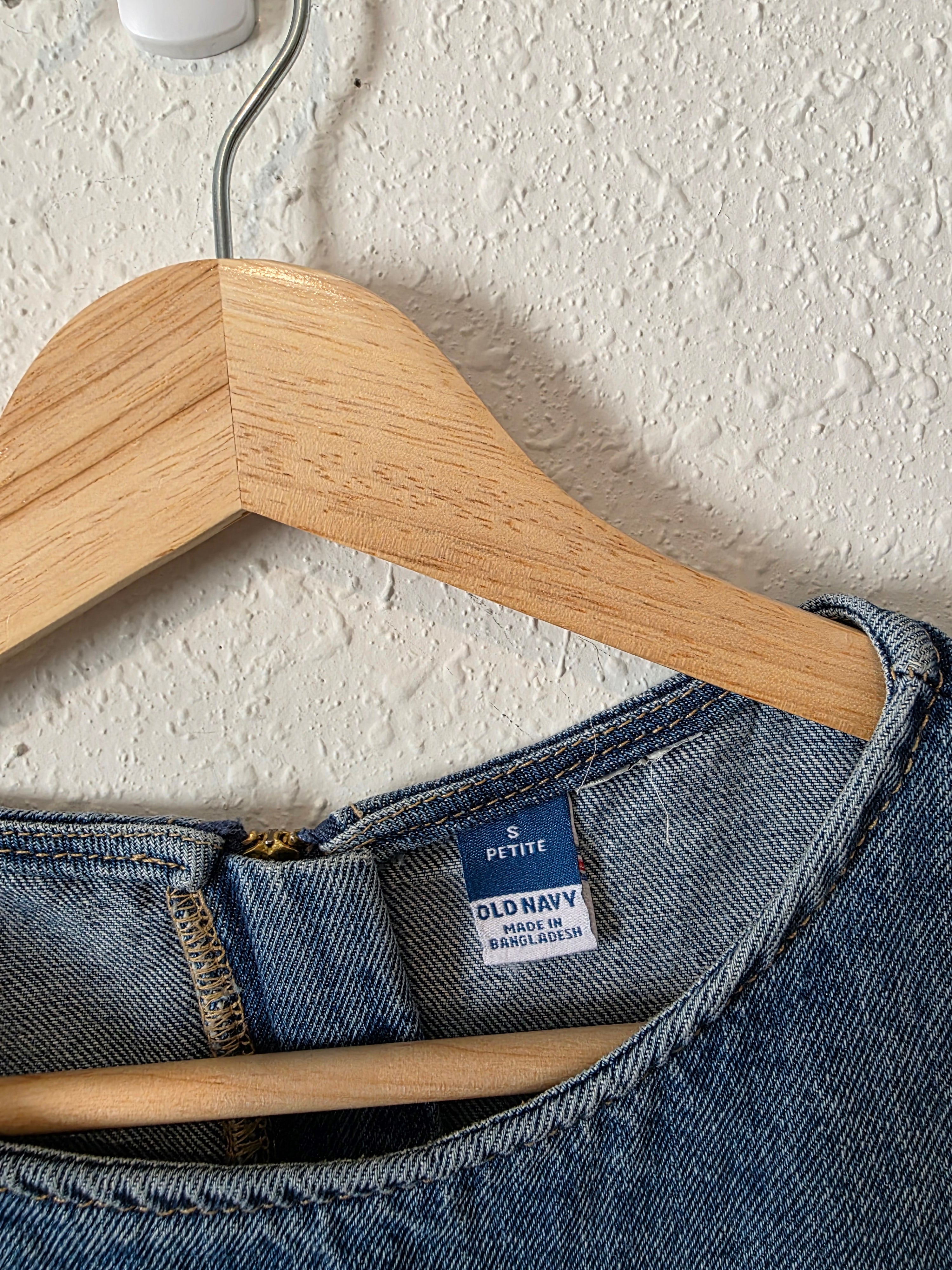 Cotton Denim Mini Dress (SP)