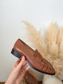 J.Crew Brown Leather Loafers (7.5)