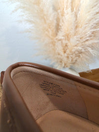 J.Crew Brown Leather Loafers (7.5)