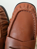 J.Crew Brown Leather Loafers (7.5)