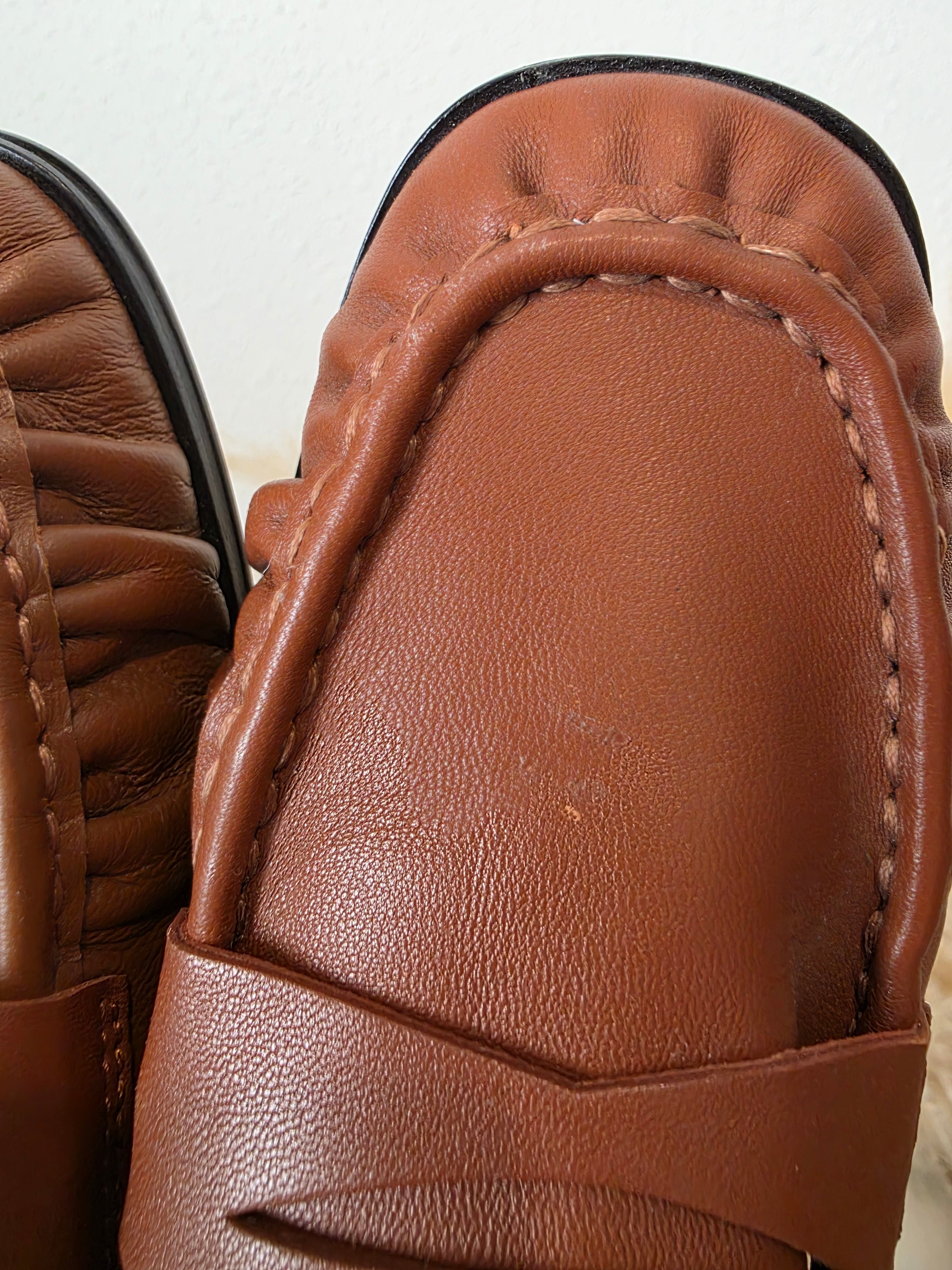 J.Crew Brown Leather Loafers (7.5)