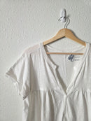 Pilcro V Neck Relaxed Top (S)