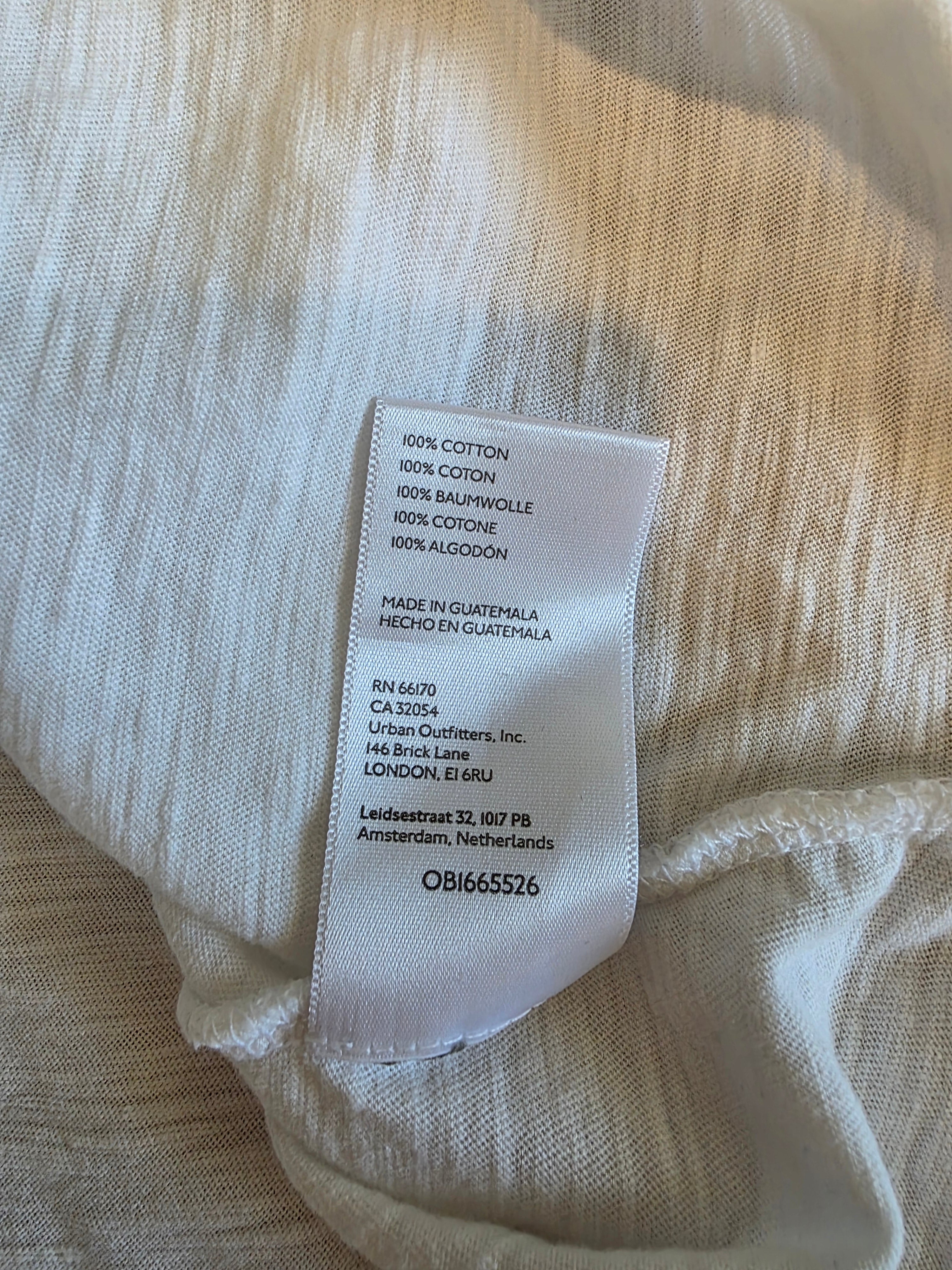 Pilcro V Neck Relaxed Top (S)