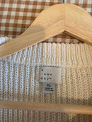 Relaxed Cotton Knit Top (XL)