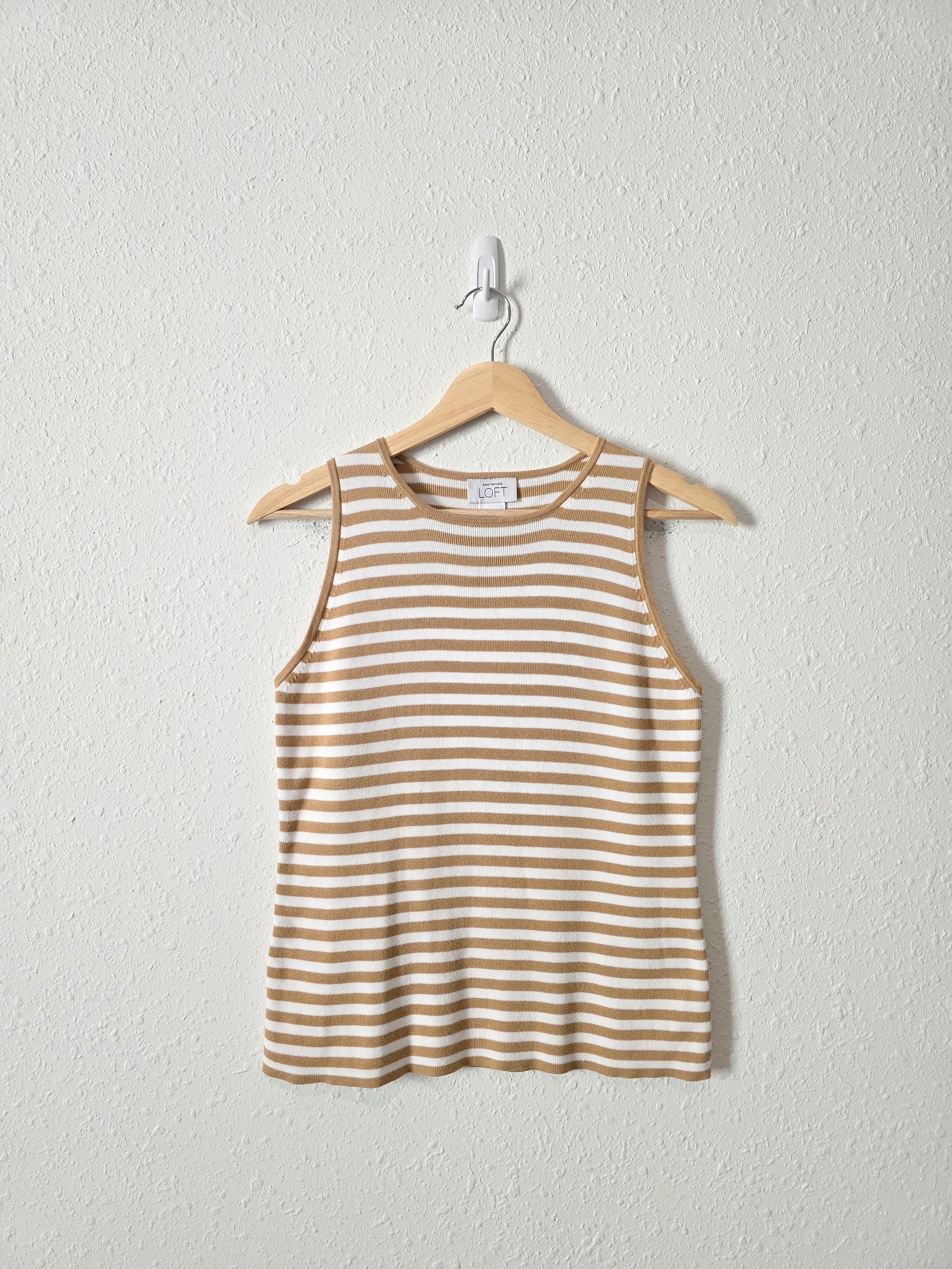 Vintage Striped Cotton Tank (M)