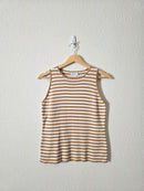 Vintage Striped Cotton Tank (M)