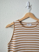 Vintage Striped Cotton Tank (M)