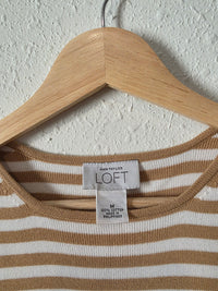 Vintage Striped Cotton Tank (M)