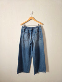 Nuuds Wide Leg Drawstring Jeans (XS)