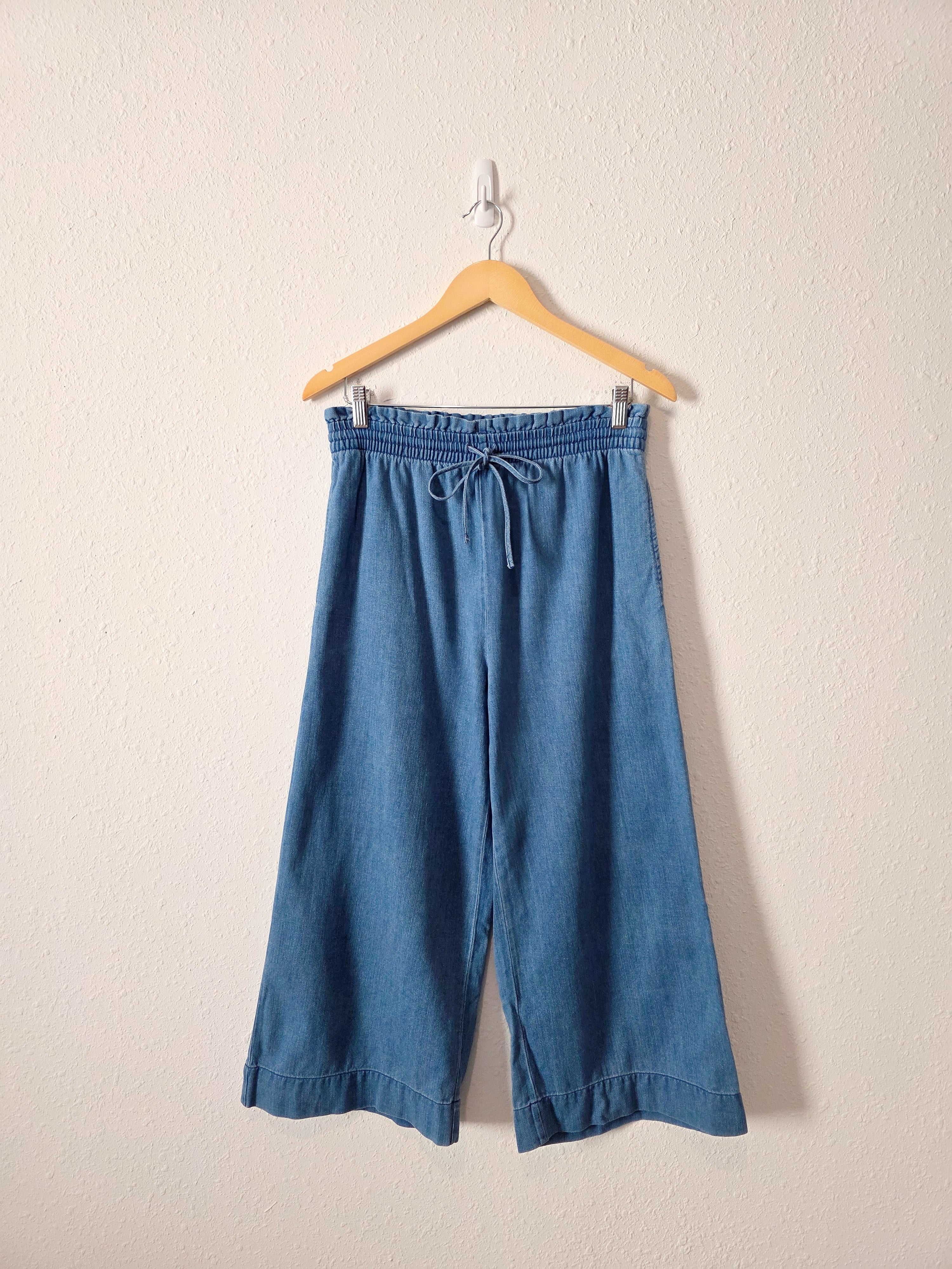 Madewell Wide Leg Denim Pants (M)