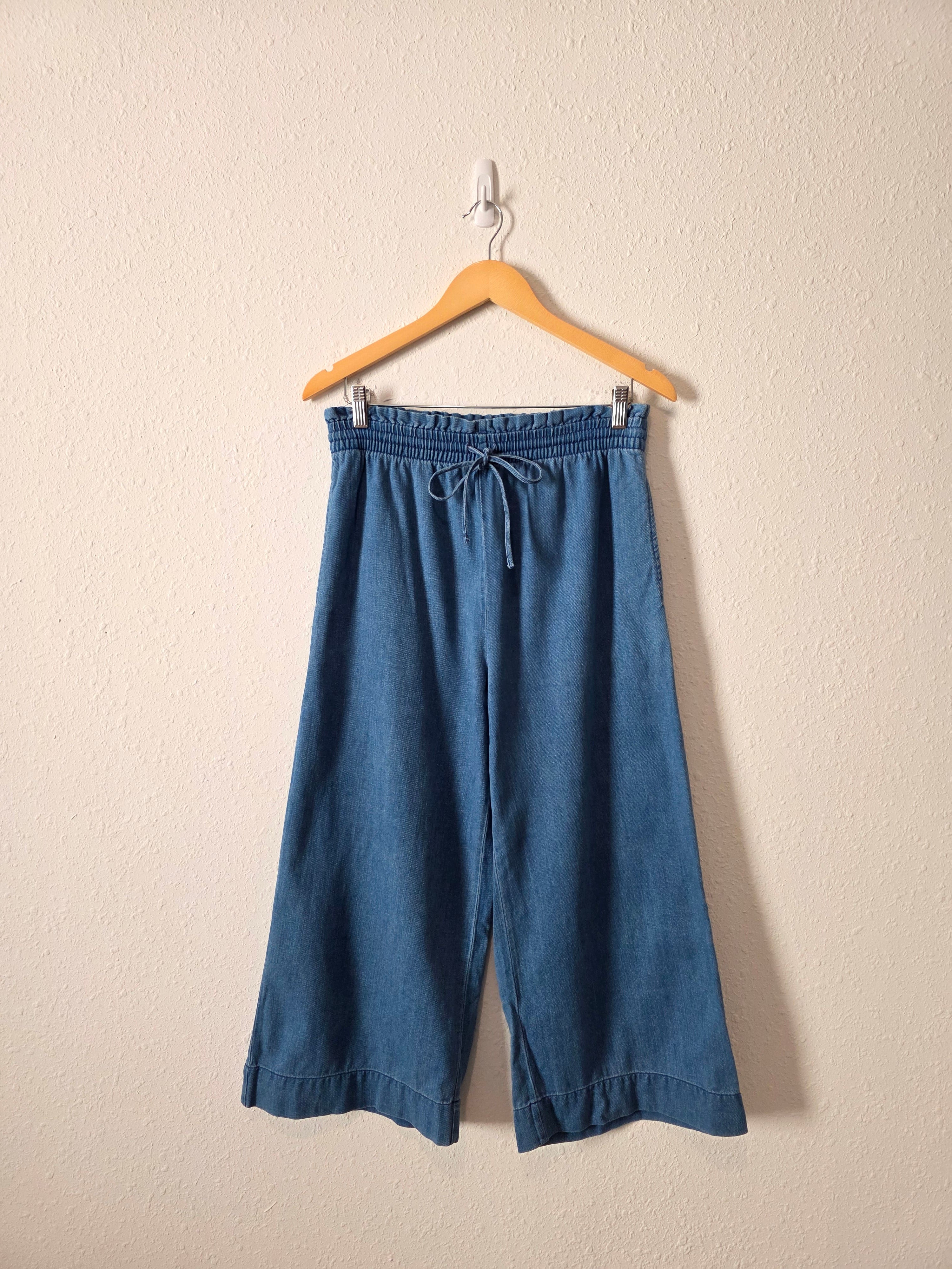 Madewell Wide Leg Denim Pants (M)