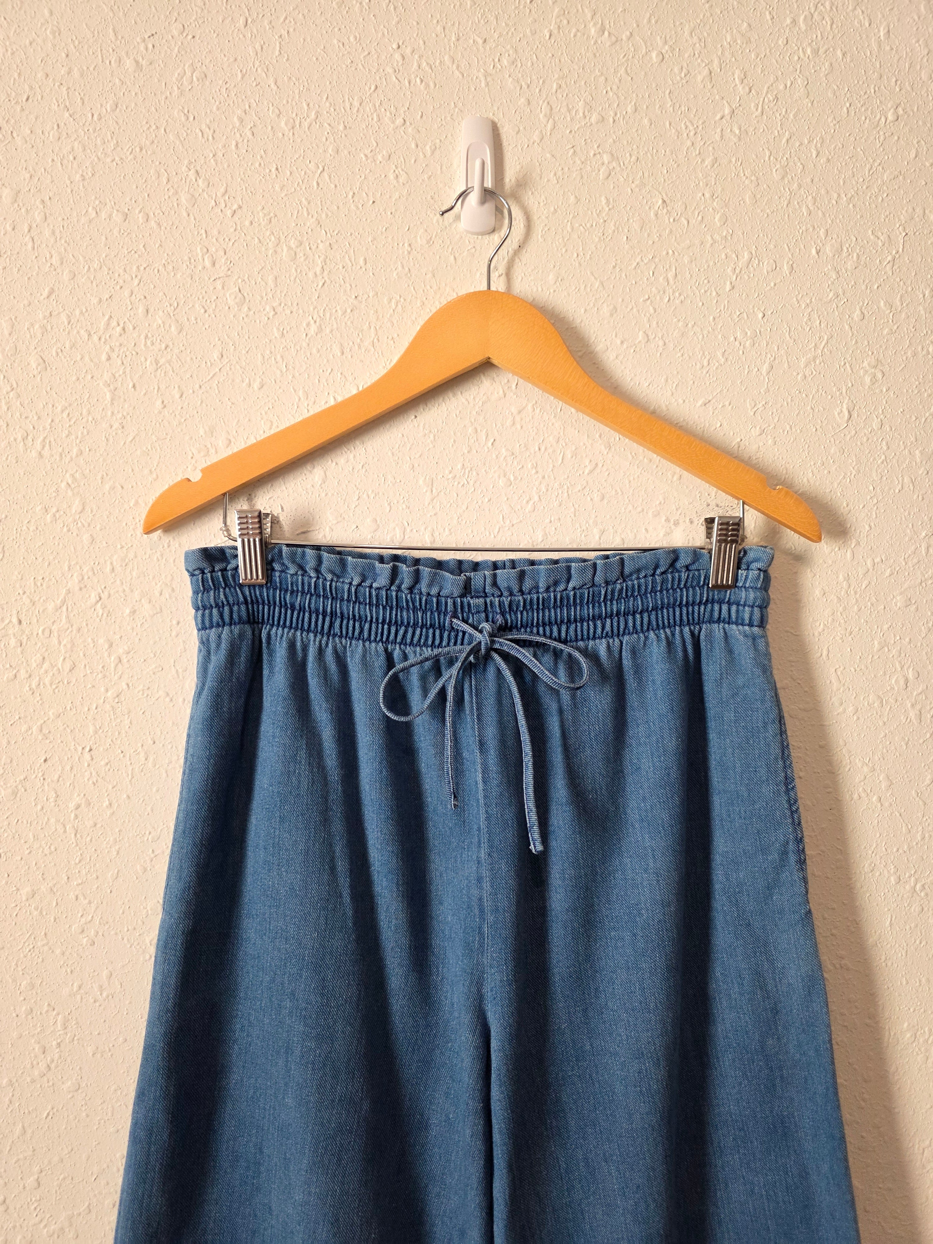 Madewell Wide Leg Denim Pants (M)